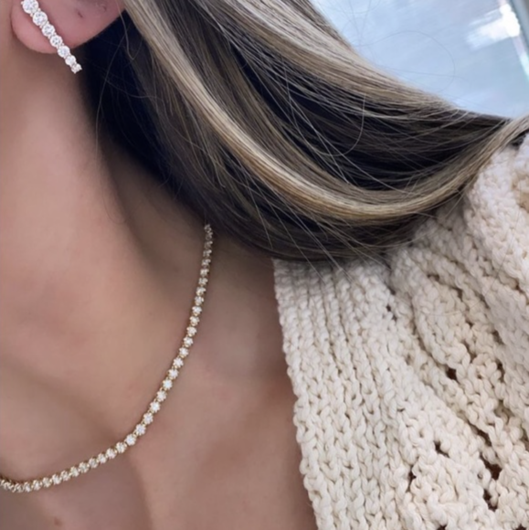 Diamond Tennis Necklaces